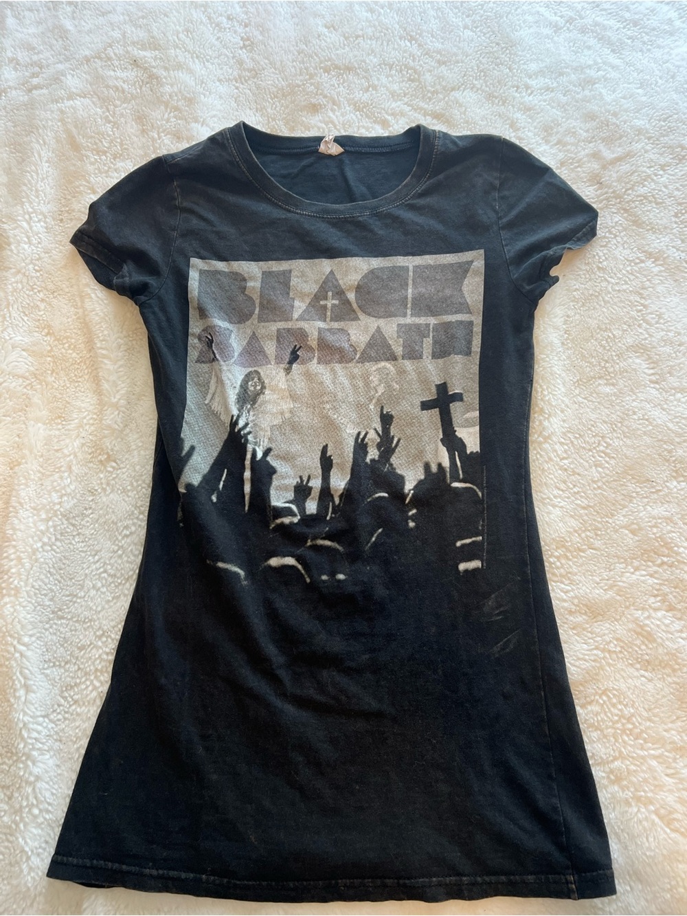 Black Sabbath Fitted Grahic Tee